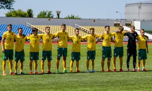 Jaunimo rinktinei – dviguba išvyka