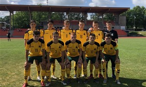 Baltijos taurėje U-19 rinktinė liko ketvirta