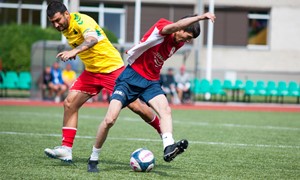 Kaune vyko ypatingas jungtinio futbolo turnyras