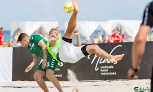 Skelbiama registracija į Lietuvos paplūdimio futbolo taurės varžybas