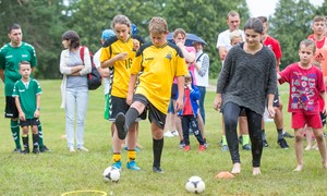 Kačerginėje – tradicinė šeimų futbolo šventė „Vieninga šeima“