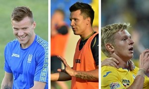 Į Ukrainos rinktinę dvikovai su Lietuva grįžta žvaigždžių trio