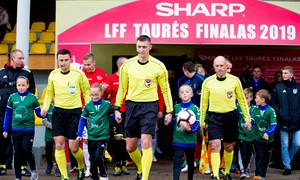 SHARP LFF taurės finalas teisėjų akimis