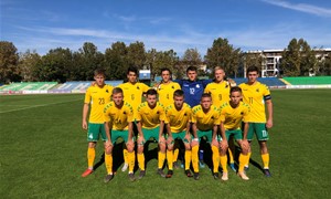 Vaikinų U-19 rinktinė iškovojo pergalę prieš Rumuniją