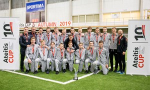 Regionų pirmenybių U-15 komanda iškovojo bronzos medalius
