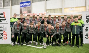Regionų pirmenybių U-16 komanda pelnė sidabro medalius