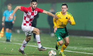 Lietuviai nusileido Kroatijos jaunimo rinktinei