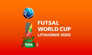 Vilniuje oficialiai pristatyta „FIFA Futsal pasaulio taurė Lietuva 2020™“ emblema