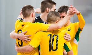 Lietuviai susitiks su Juodkalnija antrame Futsal EURO 2022 atrankos etape