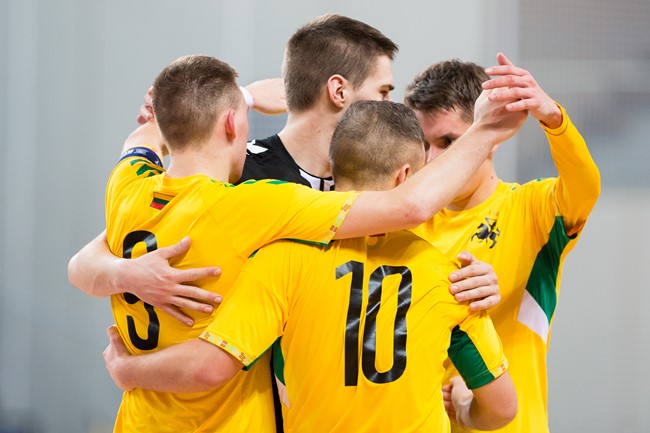 Lietuviai susitiks su Juodkalnija antrame Futsal EURO 2022 atrankos etape