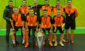 Telšių rajono salės futbolo pirmenybių nugalėtoja – „Byggvito“ komanda