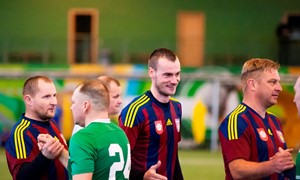 Šventiniame turnyre – įspūdingos kamuolio virtuozų pamokos