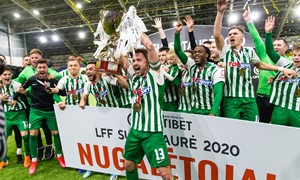 LFF Supertaurę iškovojęs „Žalgiris“: „Mes labai norėjome laimėti“