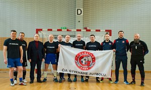 Garliavoje vykusiame veteranų futsal turnyre triumfavo dzūkai