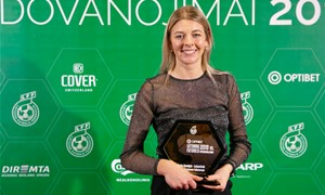 LMFA I lygoje įvarčius mušusi G. Lukjančukė grįžta į „Gintrą“
