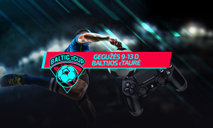 A lygos futbolininkai kovos dėl Baltijos eTaurės