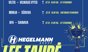 Paskutinių Hegelmann LFF taurės aštuntfinalio porų apžvalga