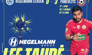 „Panevėžys“ žengė į LFF Hegelmann taurės pusfinalį