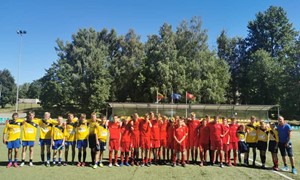 Marijampolės futbolo centras organizavo vaikų vasaros stovyklą „Futbolas visiems“