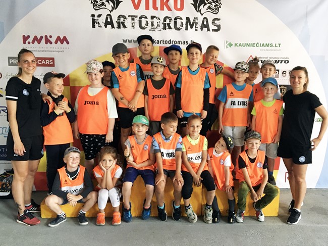 FC „Hegelmann“ akademija suorganizavo vaikų stovyklą