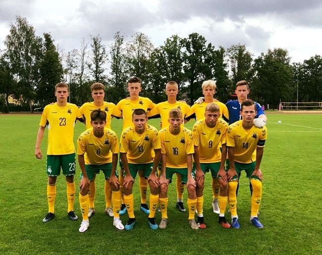 Lietuvos U-17 rinktinė užėmė antrą vietą Baltijos taurės varžybose