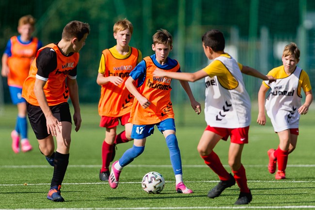 Vilniuje atsinaujino futbolininkų atvirosios treniruotės
