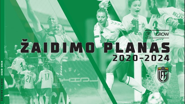LFF pristatė strategiją „Žaidimo planas 2024“
