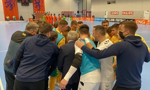 Lietuvos salės futbolo rinktinė kontolinėse rungtynėse neprilygo Nyderlandams