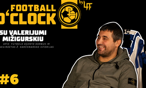 Valerijus Mižigurskis: Futbolo agento darbas ir negirdėtos Ž. Karčemarsko istorijos