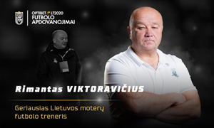 Geriausiu Lietuvos moterų treneriu tapo Rimantas Viktoravičius