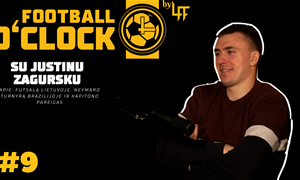 Justinas Zagurskas – apie futsalą Lietuvoje, Neymaro turnyrą Brazilijoje ir kapitono pareigas