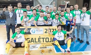 Optibet futsal A lygos auksas – „Kauno Žalgiriui“, bronza – „Gargždų Pramogoms“