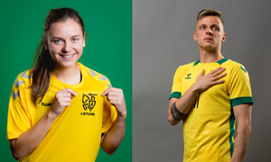 Dviems Lietuvos futbolininkams – įvertinimas #100sportožvaigždžių projekto rinkimuose