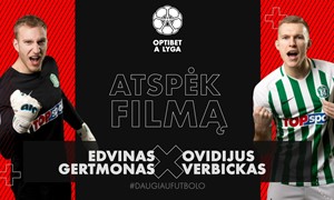 E. Gertmonas ir O. Verbickas išbandė jėgas rubrikoje „Atspėk filmą“