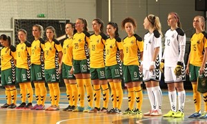 Paskelbtas moterų salės futbolo rinktinės išplėstinis sąrašas