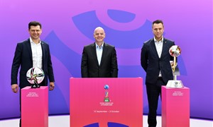 Šveicarijoje viešintys LFF vadovai susitiko su FIFA prezidentu