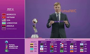 Lietuvos salės futbolo rinktinė sužinojo savo varžovus FIFA pasaulio salės futbolo čempionate