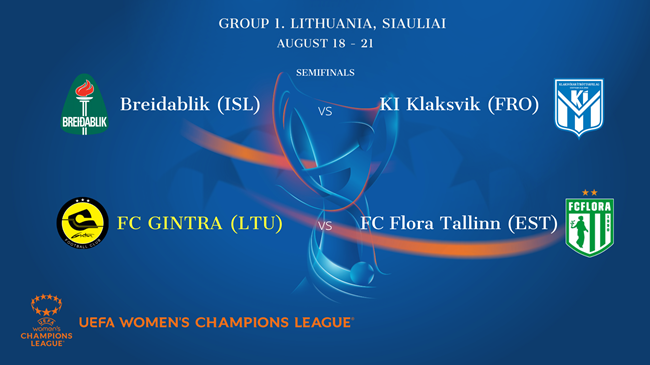 „Gintra“ sužinojo Šiauliuose vyksiančio UEFA Čempionių lygos atrankos turnyro varžoves