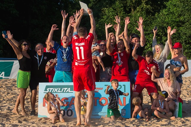 IGOL – vienuoliktąkart paplūdimio futbolo čempionas