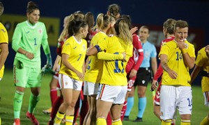 Lietuvos rinktinė pralaimėjo Rumunijos futbolininkėms