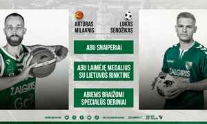 UEFA Futsal Čempionų lyga Kaune: kas sieja A. Milaknį ir L. Sendžiką?