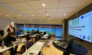 Lietuvos atstovė dalyvavo tarptautiniame seminare apie futbolo poveikį aplinkai