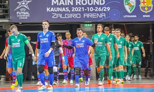 „Kauno Žalgiris“ baigė pasirodymą UEFA Futsal Čempionų lygoje