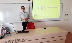 LFF ir Kauno kolegija dalinosi esporto vystymo patirtimi Kroatijoje