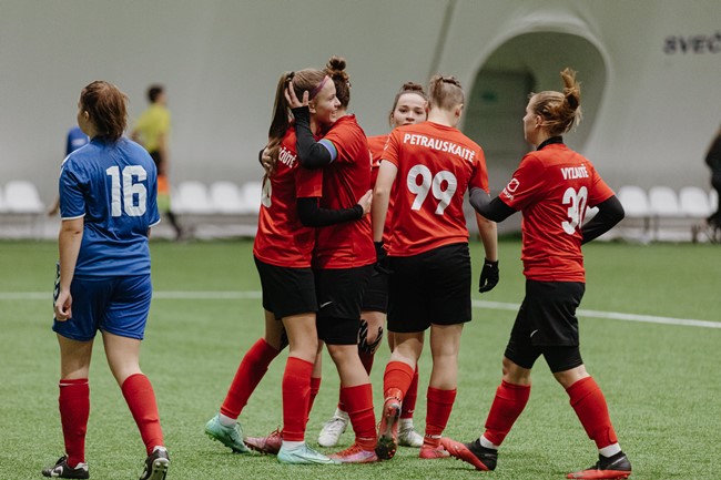 Pasiruošimą 2022 m. Lietuvos moterų A lygos sezonui pradėjo FK „Vilnius“