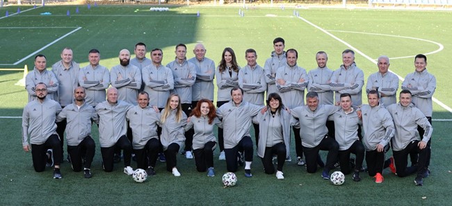Lietuvos atstovai dalyvavo UEFA masinio futbolo trenerių edukacijos seminare Moldovoje