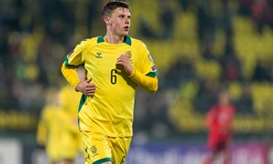 Rinktinės sudėtyje įsitvirtinantis B. Šatkus: „Džiaugiuosi, kad gaunu savo šansus“