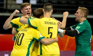 Lietuviai sužinojo varžovus preliminariame pasaulio futsal čempionato atrankos etape