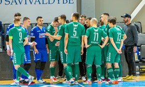Futsal A lyga: „Kauno Žalgiris“ Gargžduose laimėjo per kėlinį