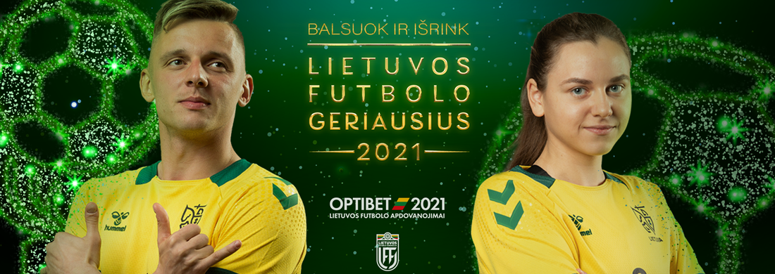 Tęsiasi 2021-ųjų Lietuvos futbolo geriausiųjų rinkimai
